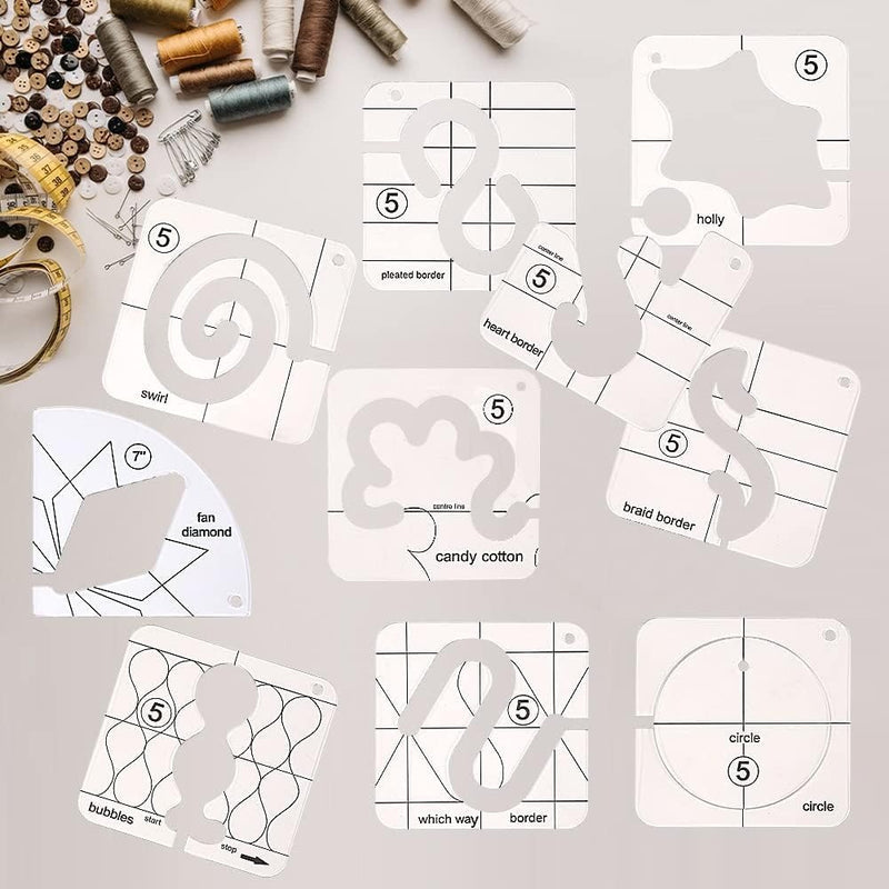 StitchGuide – Linjaler för frihandskläder