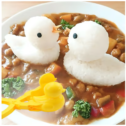 KawaiiBite - Söt Sushi & Onigiri Form Set