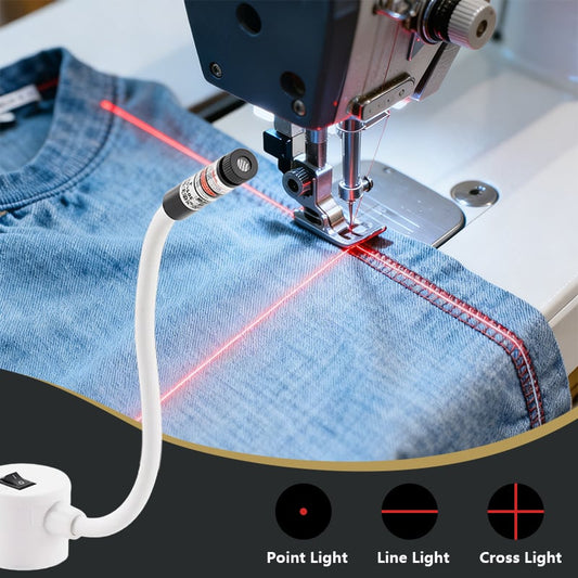 PrecisionStitch – Laser Guide för Quilting & Sömnad