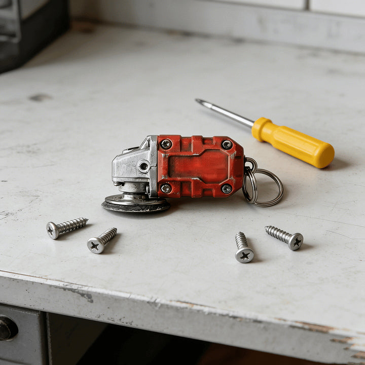 GrindKey | 2-i-1 Mini Grinder som nyckelring