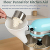 🔥LAST DAY 50% DISCOUNT - ✨Flour funnel for Kitchen Aid Food Processor
