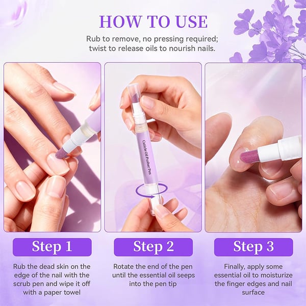 NailSoothe – Närande nagelbandsolja med oljepenna