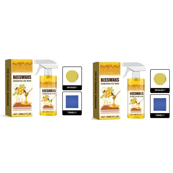 WoodAura – Naturlig bivax golvglansspray